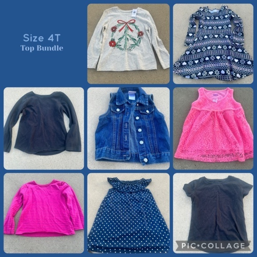 4T Kids Tops Bundle  PM6